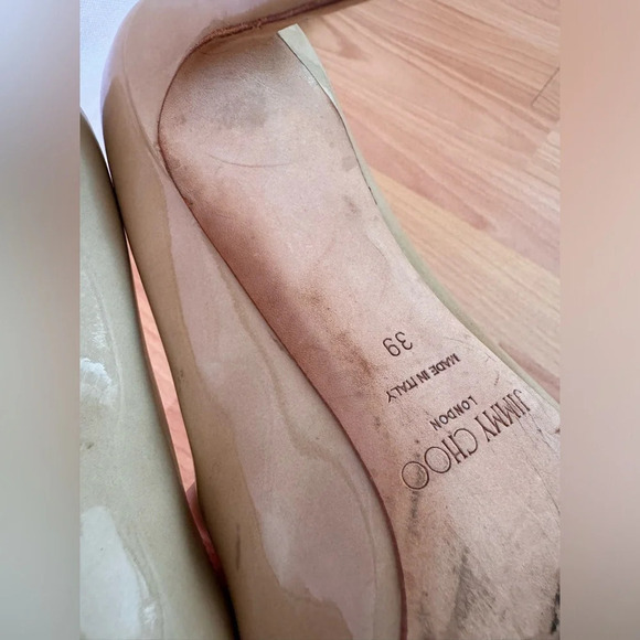 Jimmy Choo Beige Heels 39 (us 8) - Picture 11 of 11